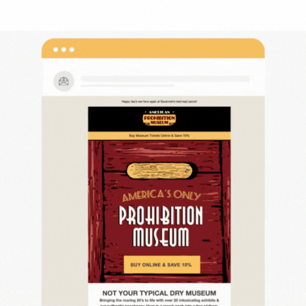 American Prohibition Museum - tourism advertising