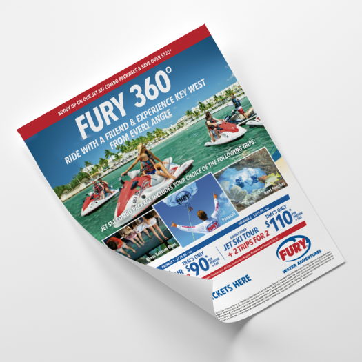 FURY 360 Campaign - tourism advertising