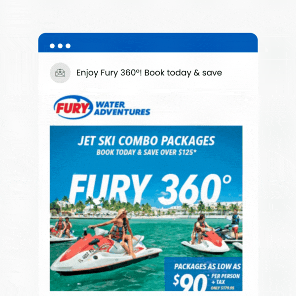 Fury Combo Packages - Tourism Advertising