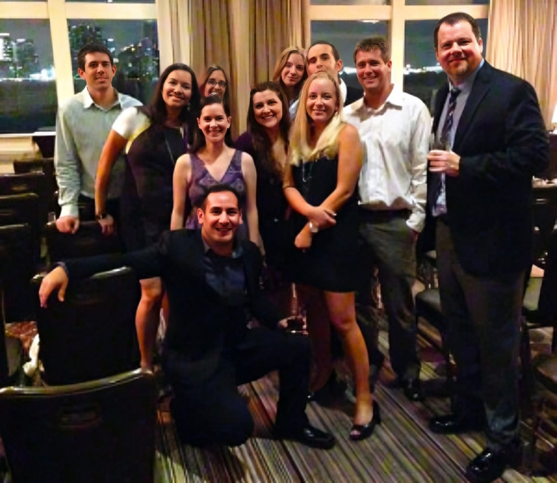 BlackDog Team at the Addys Gala