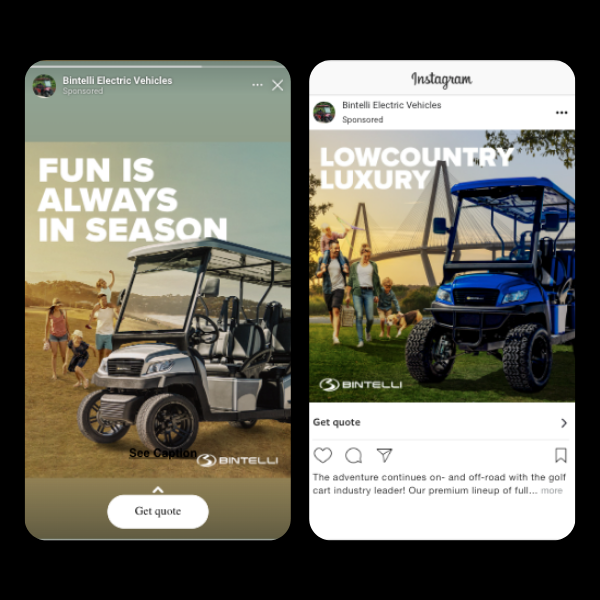 golf cart marketing