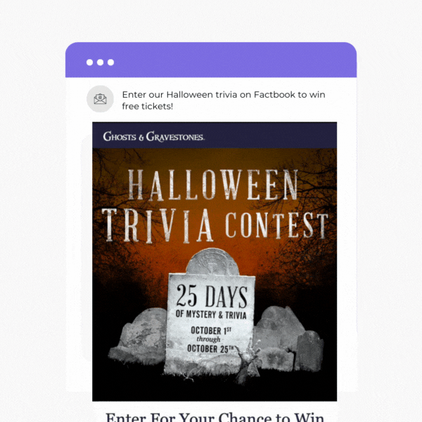 Ghosts & Gravestones - tourism marketing