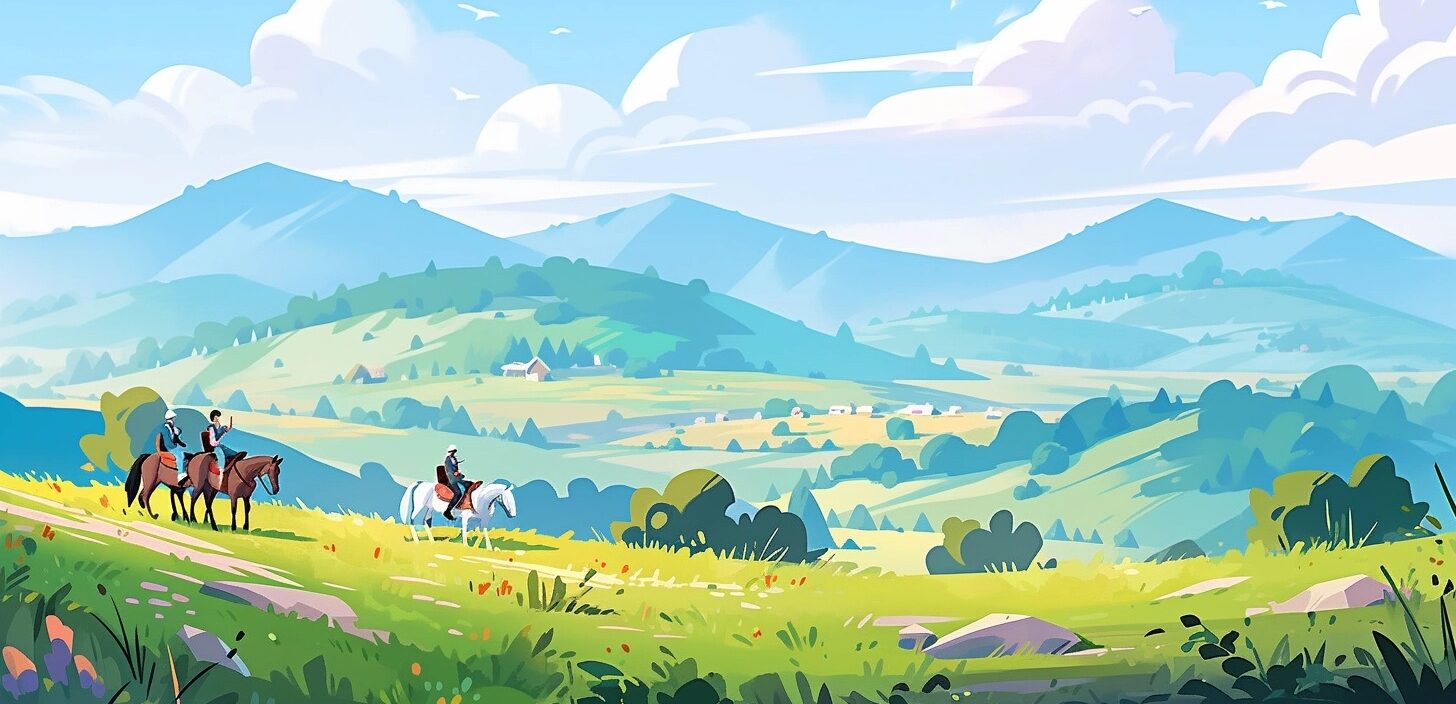 Vacation experience on horseback